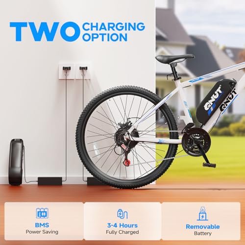 Electric Bike for Adults & Teens - 350W 26" Victor Ebike - 21-Speed, 20Mph Up to 40Miles with Dual Disc Brakes, Adjustable Handlebars, Commuter E-MTB for Men Women | UL 2849 Certified